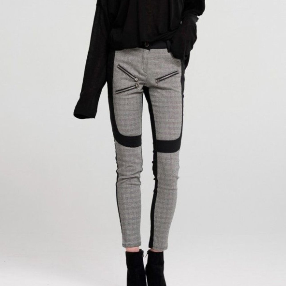 Storets Zia Zip Checkd Pants
